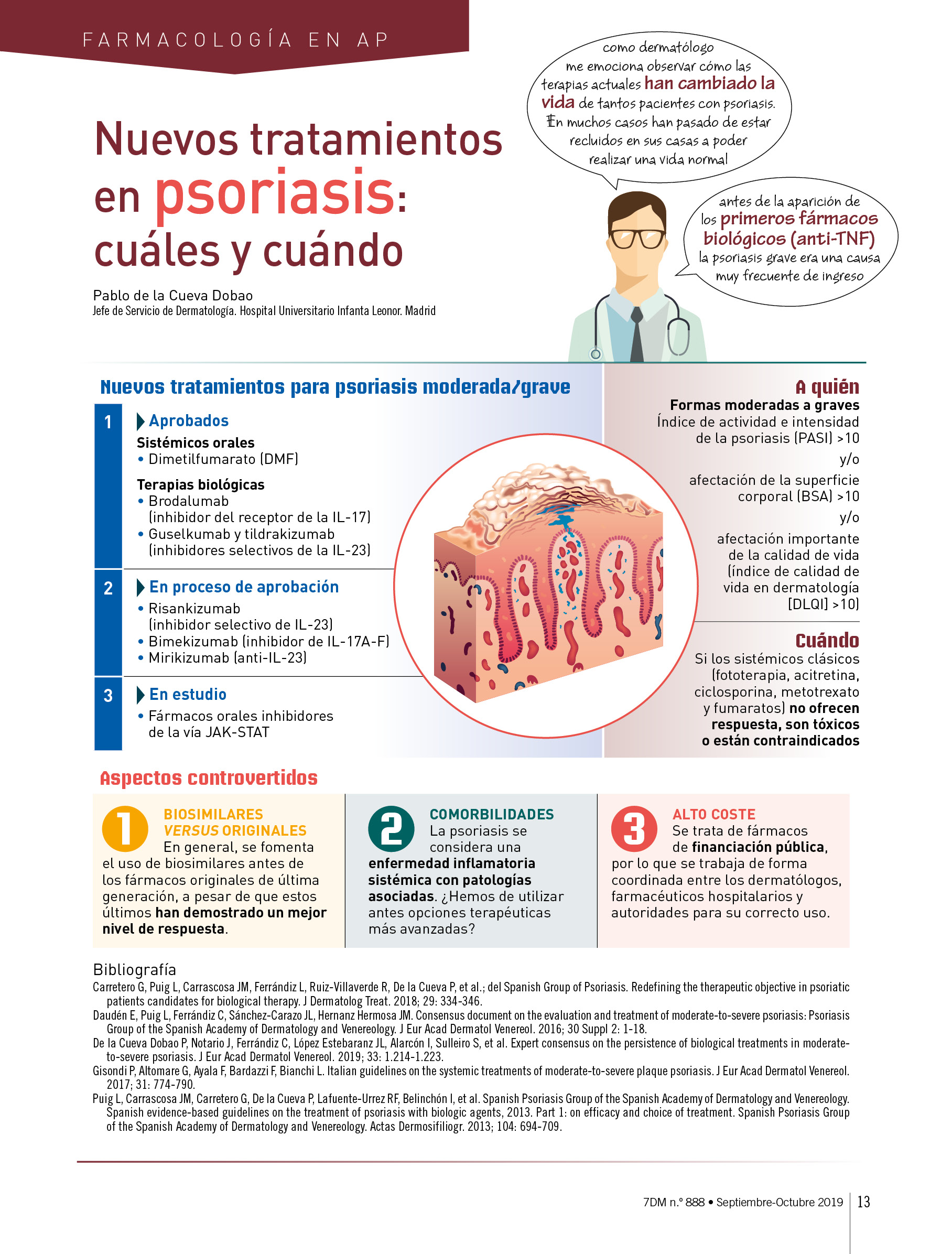 El CIMF Recomienda Nuevos Tratamientos En Psoriasis Cu les Y Cu ndo